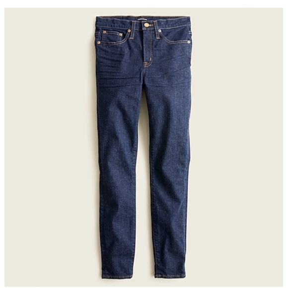 J. Crew Denim - J. Crew 9" High Rise Toothpick Jean in Classic Rinse Wash